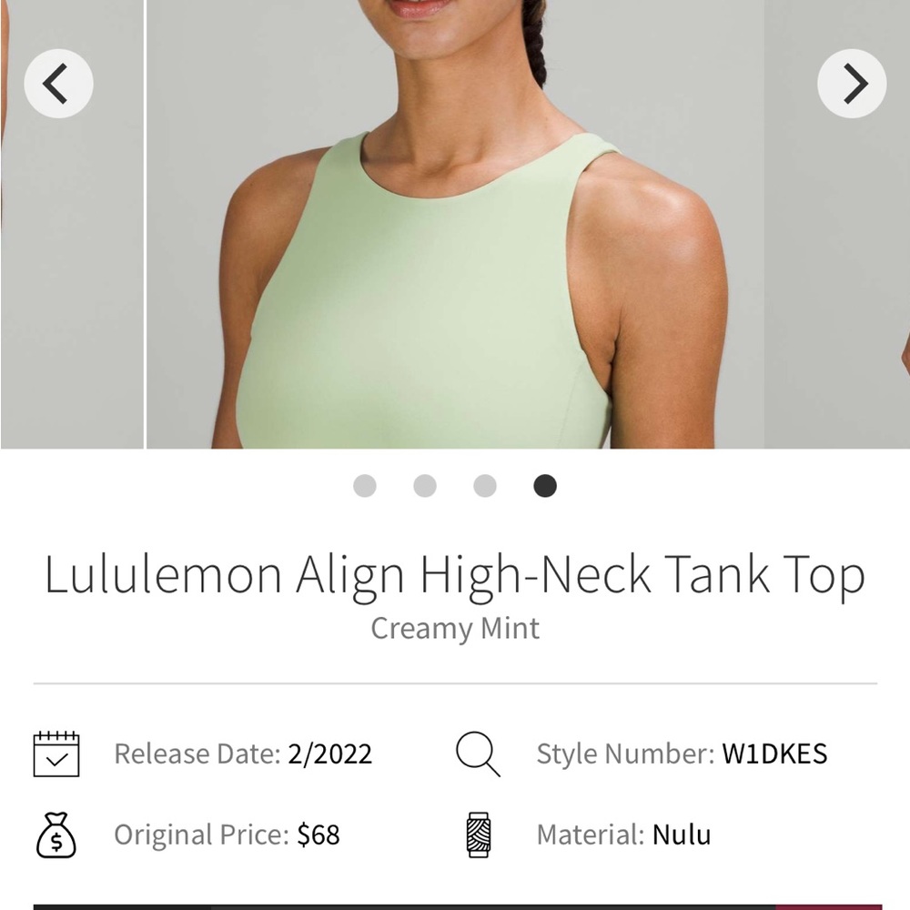 Lululemon Align High Neck Top - image 2